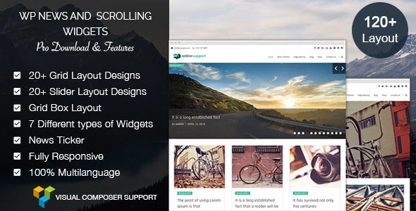 WP News and Scrolling Widgets Pro – WordPress News Plugin